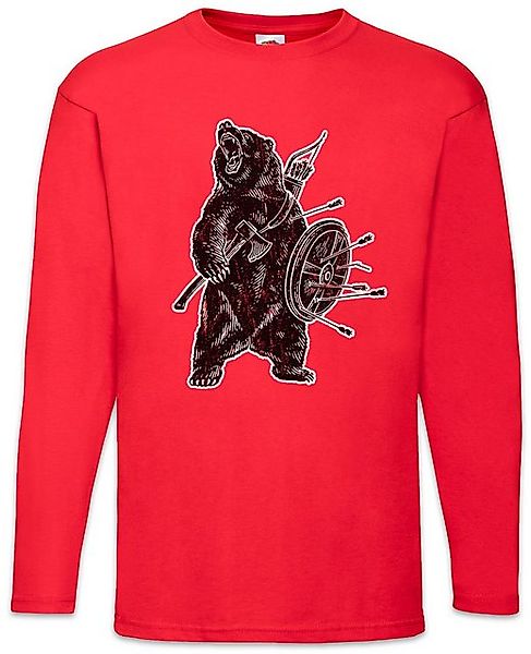 Urban Backwoods Langarmshirt Viking Bear Langarm T-Shirt Vikings Walhalla N günstig online kaufen