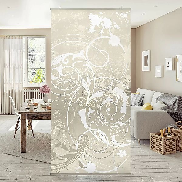 home24 Raumteiler Perlmutt Ornament Design günstig online kaufen