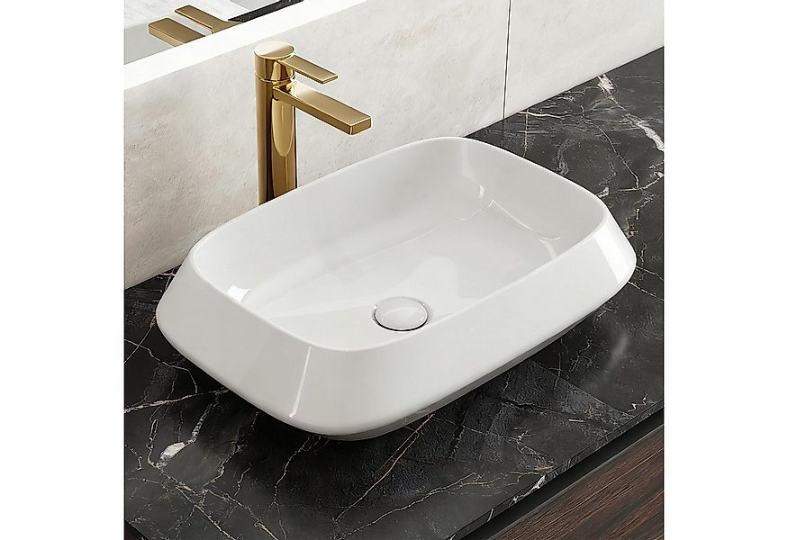 HOROW Waschbecken Aufsatzwaschbecken, Handwaschbecken ohne Hahnloch, ultrad günstig online kaufen