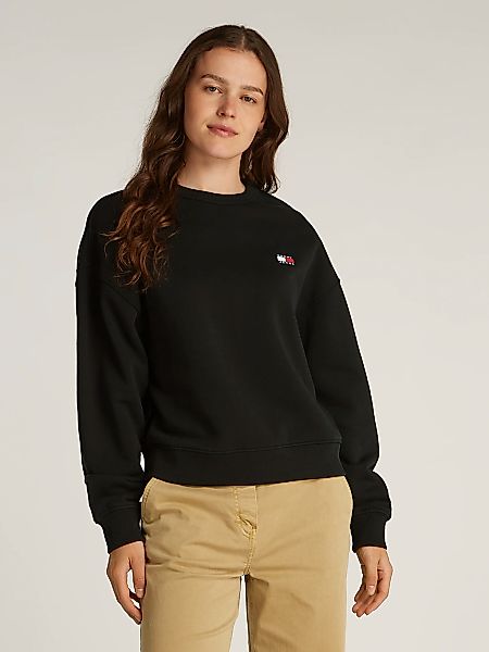 Tommy Jeans Sweatshirt "TJW BXY BADGE CREW", mit Logo-Badge günstig online kaufen