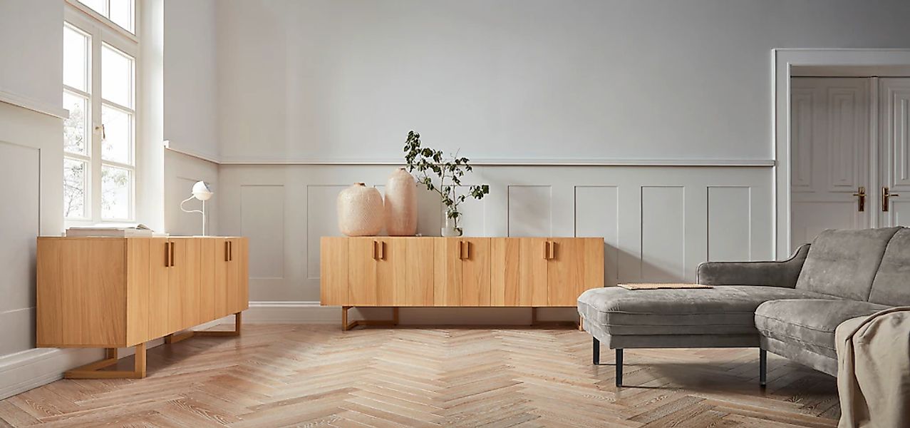 Home affaire "Nordfyn U-Form" edles Design in 3 Bezugsqualitäten, Design by günstig online kaufen