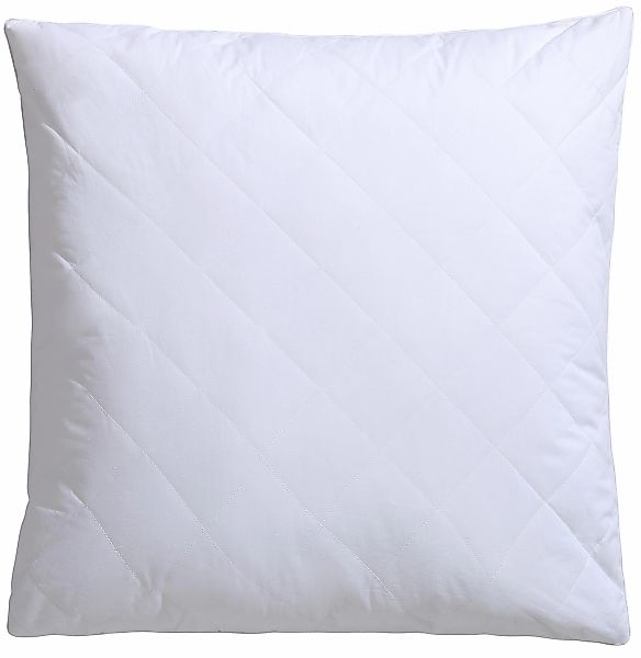 QUEENS TEXTILES Synthetikkopfkissen "Juliette" 1 Stk. tlg. Bezug versteppt günstig online kaufen