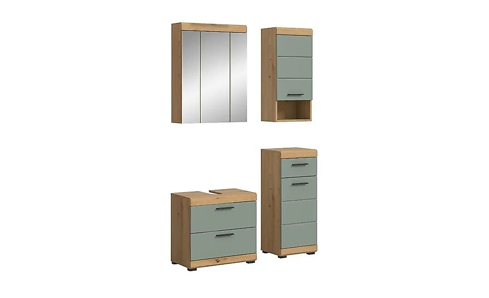 Badmöbel-Set SCHLOONSEE  4 teilig  bestehend aus: Waschbeckenunterschrank günstig online kaufen