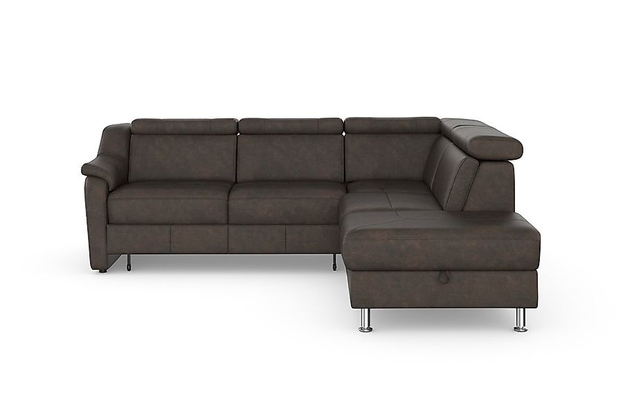 sit&more Ecksofa »Freetown L-Form«, inklusive Kopfteilverstellung und komfo günstig online kaufen