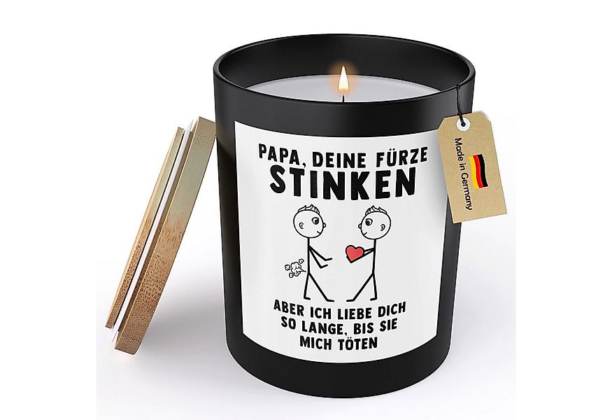 22Feels Duftkerze Deko Papa Geschenk v. Sohn Vater Deine Fürze Stinken Vate günstig online kaufen