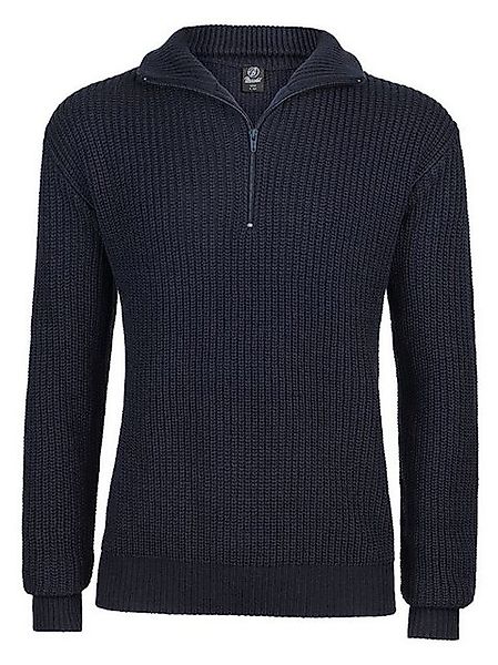 Brandit Rundhalspullover Marine Pullover Troyer günstig online kaufen