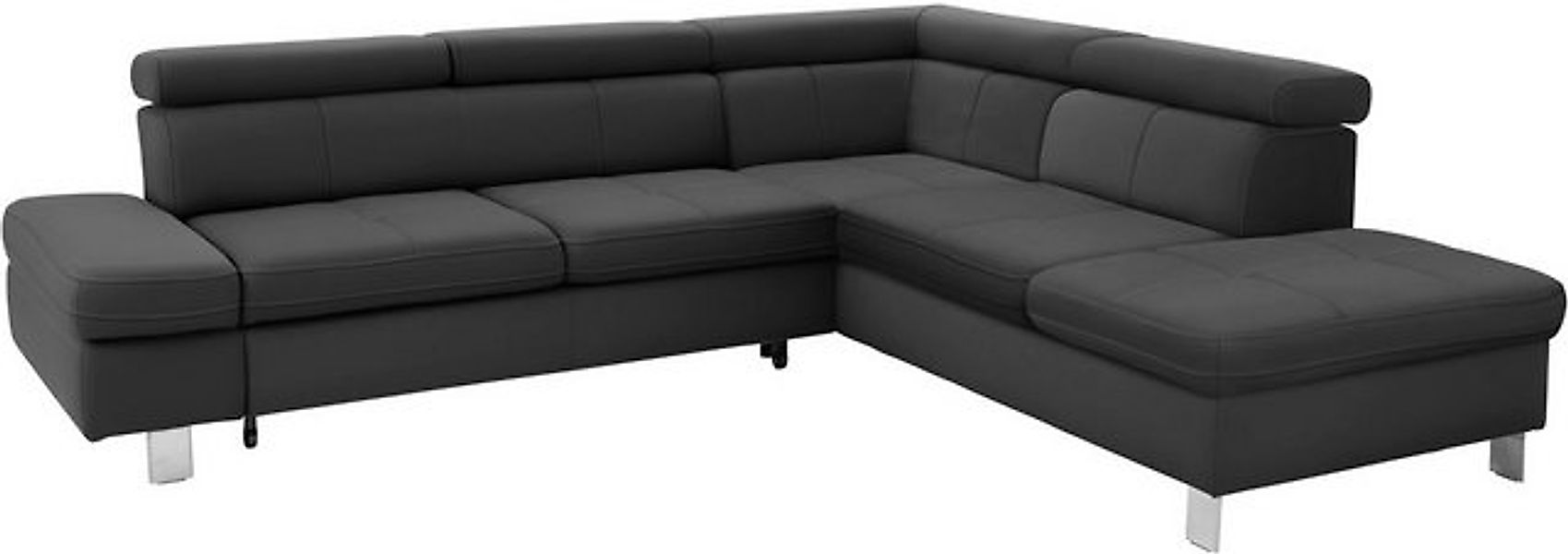 exxpo - sofa fashion Ecksofa Fiji, L-Form, mit Kopf- bzw. Rückenverstellung günstig online kaufen