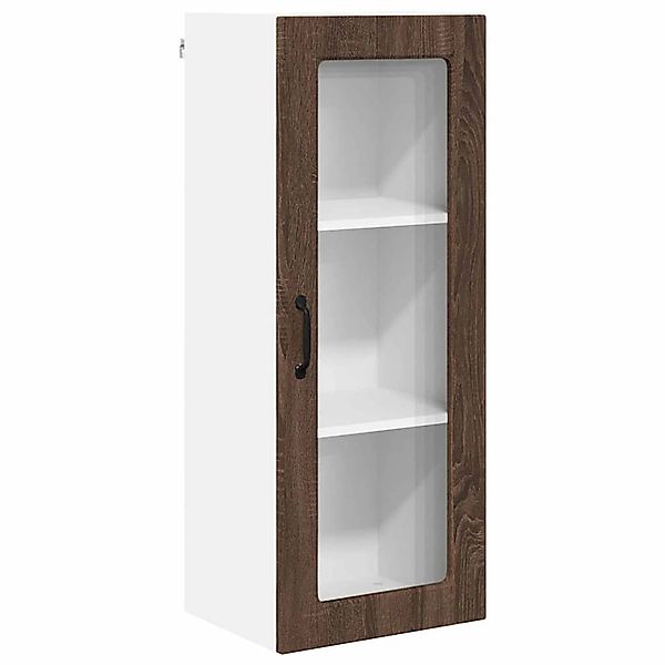 vidaXL Küchenwandschrank mit Regal Braun Eichen-Optik 40 x 31 x 100 cm 8854 günstig online kaufen
