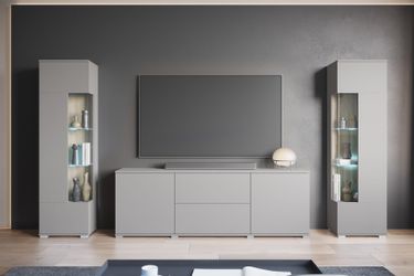 INOSIGN Wohnwand KENIA, (Komplett-Set, 3-St), Vitrinen günstig online kaufen