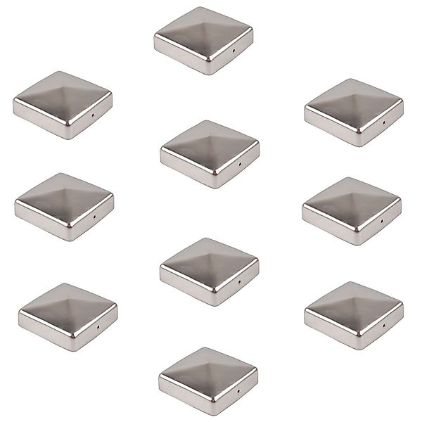 Holmwerk Pfostenkappe Edelstahl 71 mm Pyramide günstig online kaufen