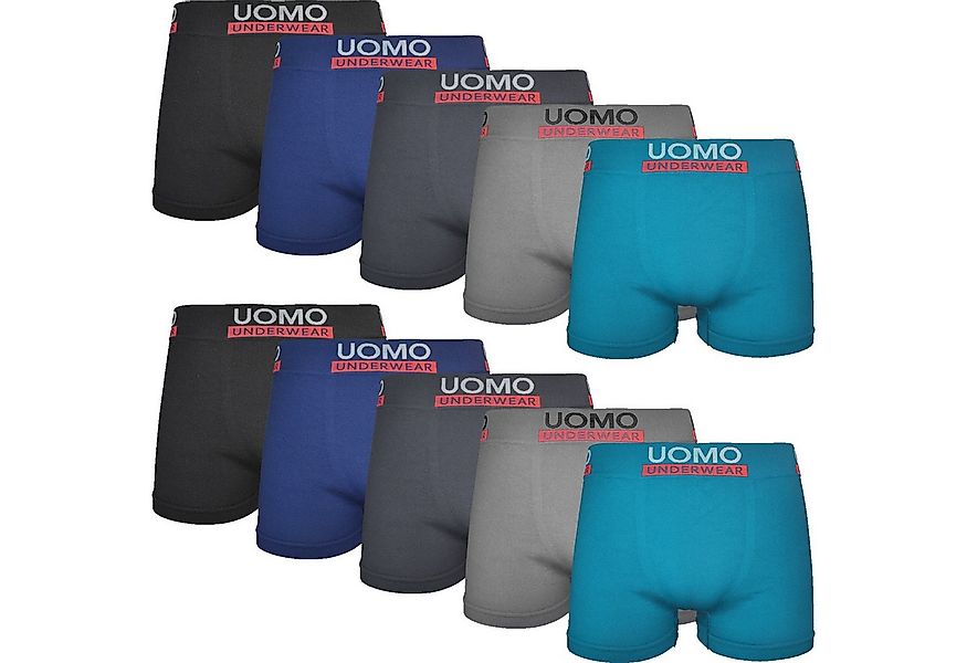 Socked Boxershorts Microfaser Unterhosen Retro Shorts (10-St) bequeme, sanf günstig online kaufen