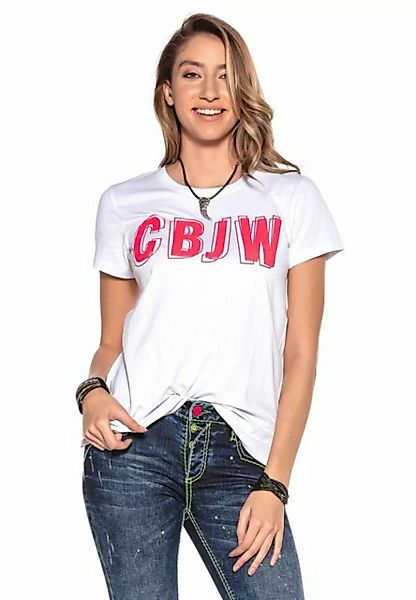 Cipo & Baxx T-Shirt, mit Logo-Print günstig online kaufen