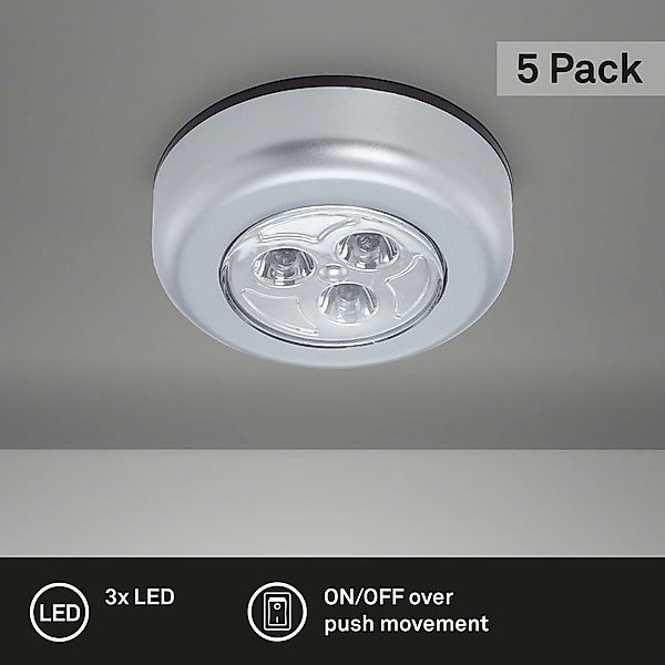 Briloner Leuchten Klemmleuchte 2633-054, LED fest günstig online kaufen