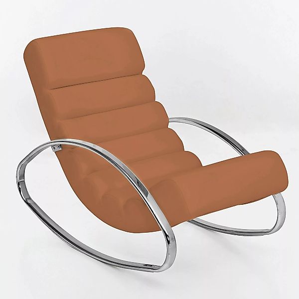 Relaxliege Sessel Fernsehsessel Farbe braun Relaxsessel Design Schaukelstuh günstig online kaufen