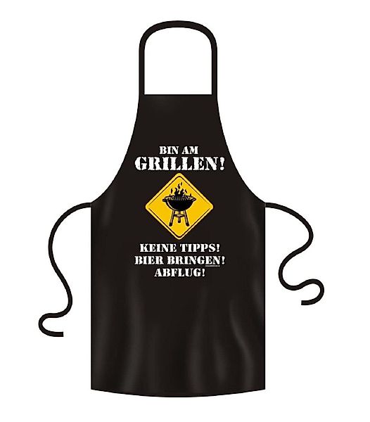 RAHMENLOS® Grillschürze Grillschürze "Bin am Grillen! günstig online kaufen