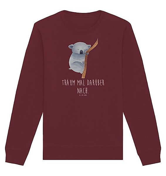 Mr. & Mrs. Panda Longpullover Größe S Koalabär - Burgundy - Geschenk, Pullo günstig online kaufen