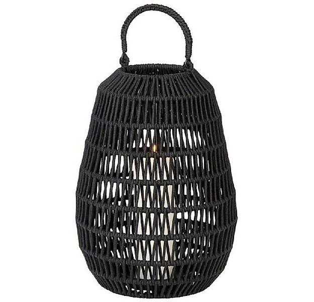 Lambert Windlicht Laterne Cahaya Outdoor Kordel Schwarz (47cm) günstig online kaufen