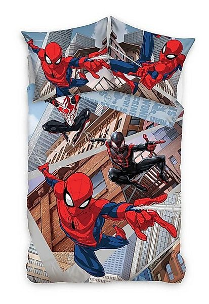 MARVEL Kinderbettwäsche Spiderman Bettwäsche 135 x günstig online kaufen