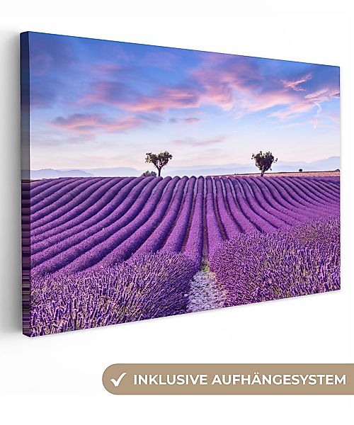 OneMillionCanvasses® Leinwandbild Lavendel - Natur - günstig online kaufen