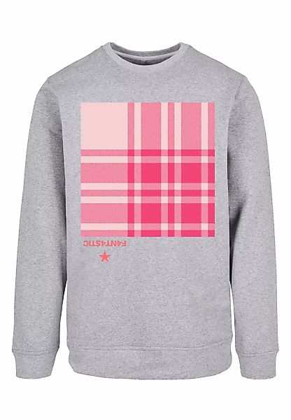 F4NT4STIC Kapuzenpullover "Karo Pink", Print günstig online kaufen