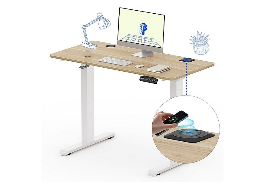 FLEXISPOT Schreibtisch Sitz-Steh-Tisch mit Memory-Funktionen (inklusive kab günstig online kaufen
