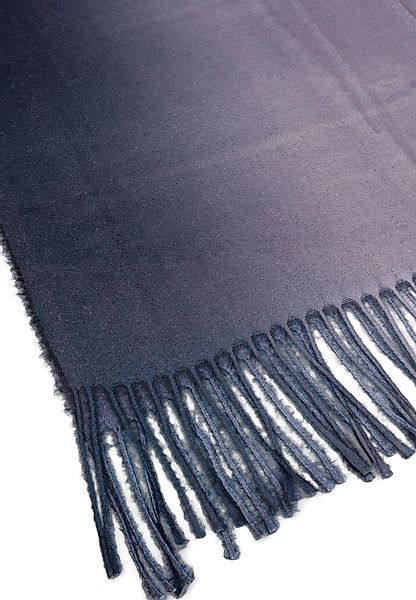 styleBREAKER Modeschal Schal mit 2-Farbigem Farbverlauf, günstig online kaufen
