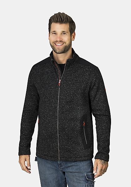 HERO by John Medoox Sweatjacke "JOEL Knit Strick-Fleecejacke" Sherpa fleece günstig online kaufen