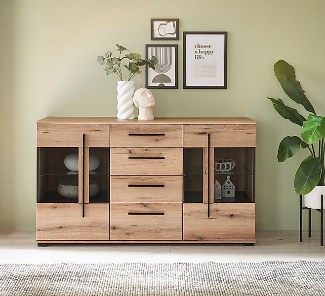 INOSIGN Sideboard Cantara, moderner Schrank, Kommode in Eiche Evoke oder we günstig online kaufen