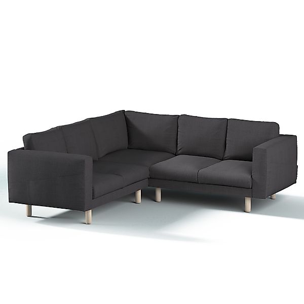 Bezug für Norsborg 4-Sitzer Ecksofa, stahlgrau, Norsborg 4-Sitzer Ecksofabe günstig online kaufen