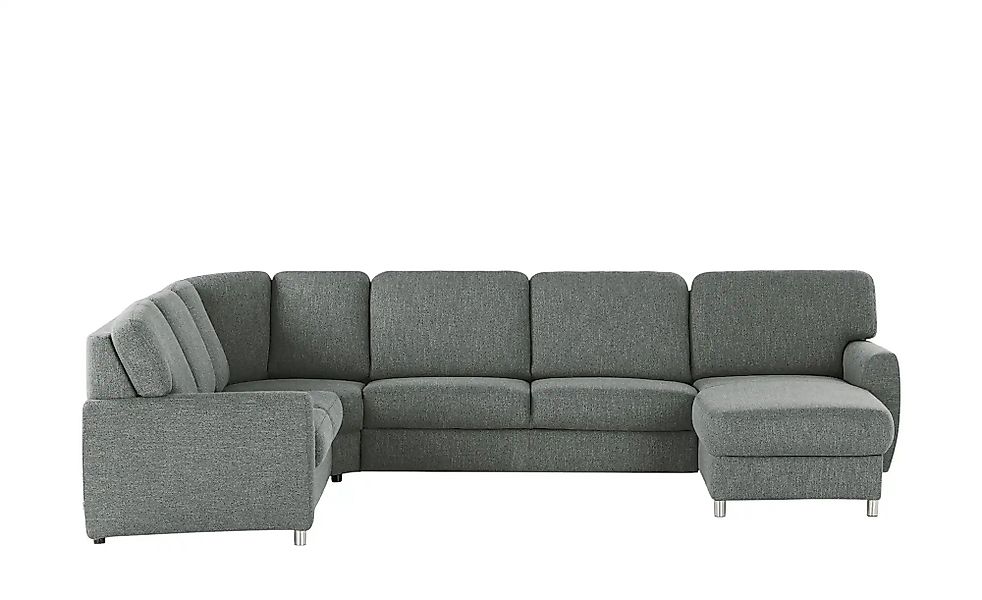 smart Wohnlandschaft  Valencia ¦ grau ¦ Maße (cm): B: 341 Polstermöbel > So günstig online kaufen