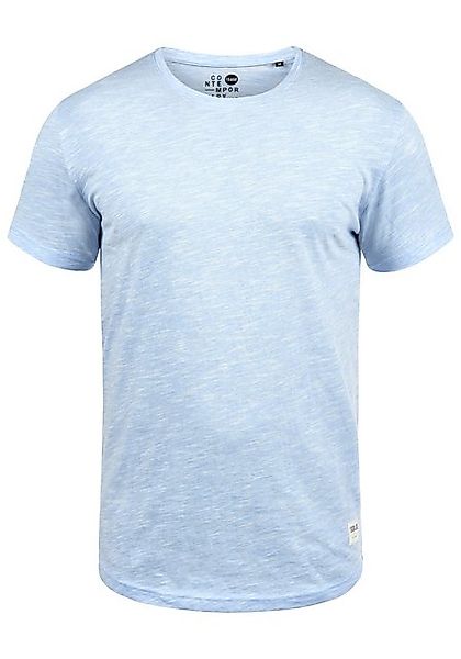 !Solid Rundhalsshirt SDFigos Kurzarmshirt mit Melierung günstig online kaufen