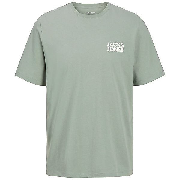 Jack&Jones T-Shirt mit Label-Print Farbe grün Größe: 3XL günstig online kaufen