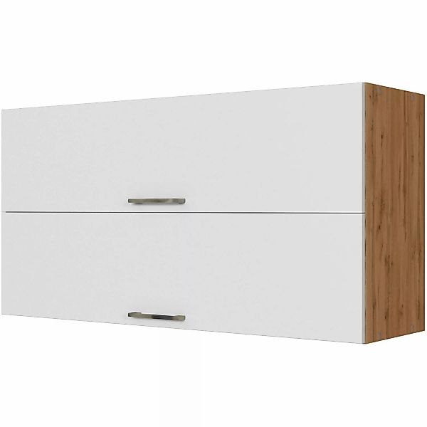 Held Möbel Klapphängeschrank Sorrento BxHxT 110 x 57 x 34 cm Wotaneiche-Gra günstig online kaufen