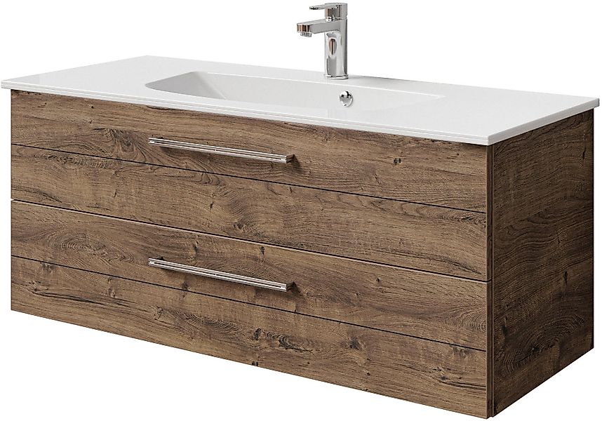 Saphir Waschtisch »Serie 6025 Mineralmarmor-Waschtisch mit Unterschrank, 11 günstig online kaufen