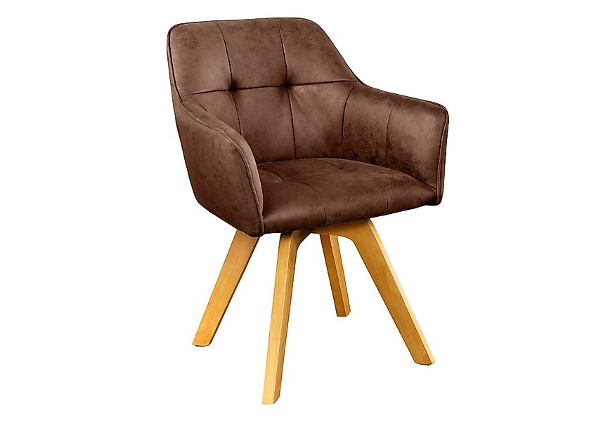 riess-ambiente Esszimmerstuhl LOFT antik braun / natur (Einzelartikel, 1 St günstig online kaufen