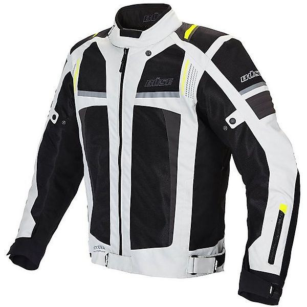 Büse Motorradjacke Büse Livorno Meshjacke hellgrau Herren günstig online kaufen