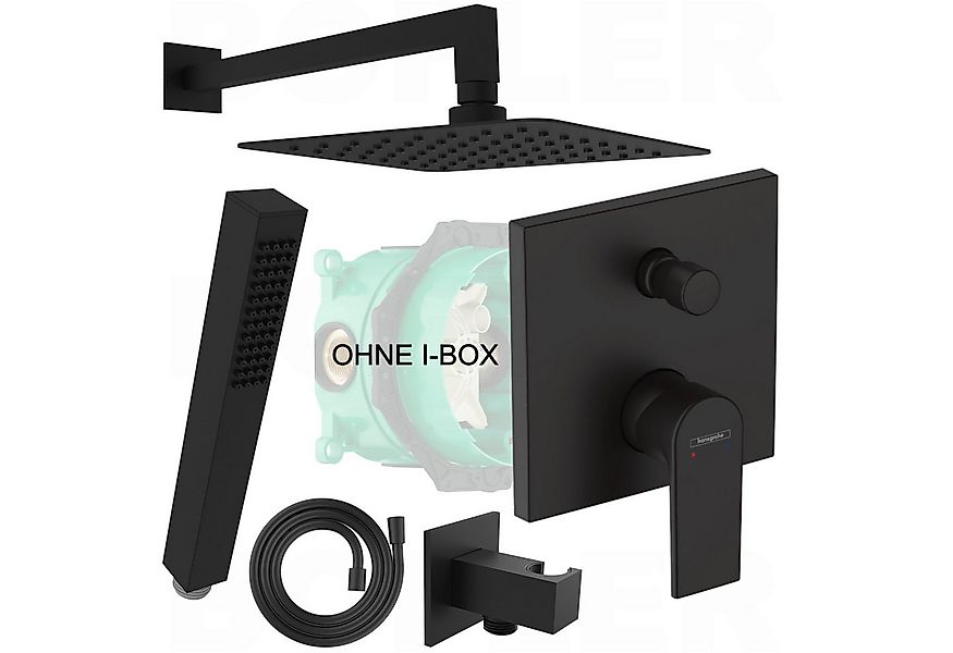 hansgrohe Duscharmatur Vernis Shape (Duschsystem, Inkl. BOFLER Brauseset, 2 günstig online kaufen