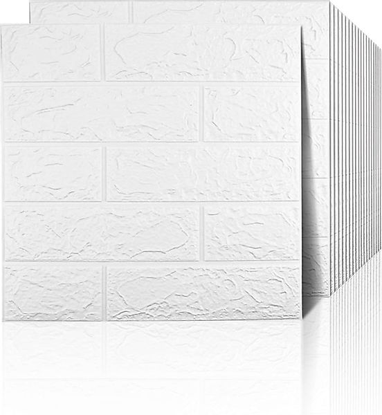 NUODWELL 3D-Tapete 3D-Tapete,10/20 stück selbstklebende Wandpaneele günstig online kaufen