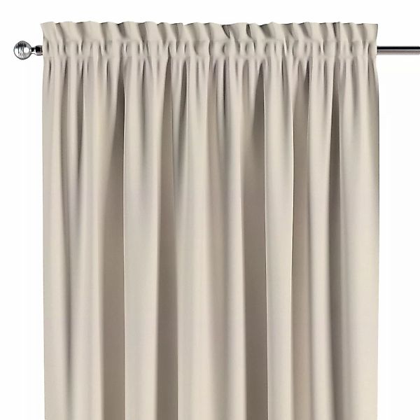 Vorhang mit Tunnel und Köpfchen, beige, Blackout FR Premium (269-27) günstig online kaufen