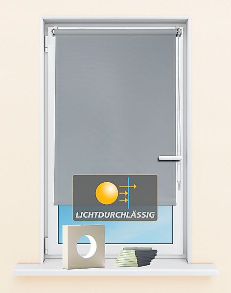 Kutti Seitenzugrollo "Seitenzugrollo Ida, Lichtschutz, Klemmfix, ohne Bohre günstig online kaufen