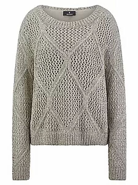 Rundhals-Pullover Monari grau günstig online kaufen