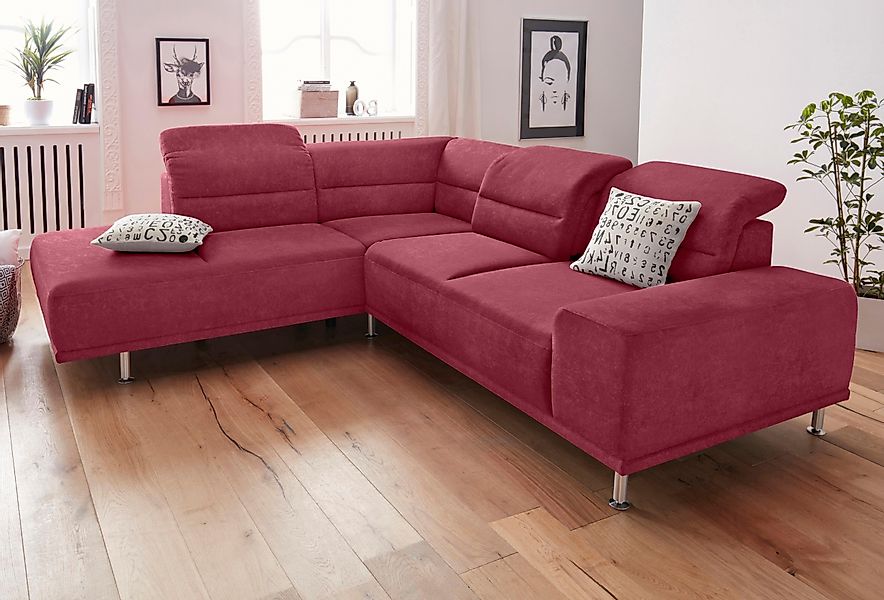 sit&more Ecksofa Mariola L-Form, mit Federkern günstig online kaufen