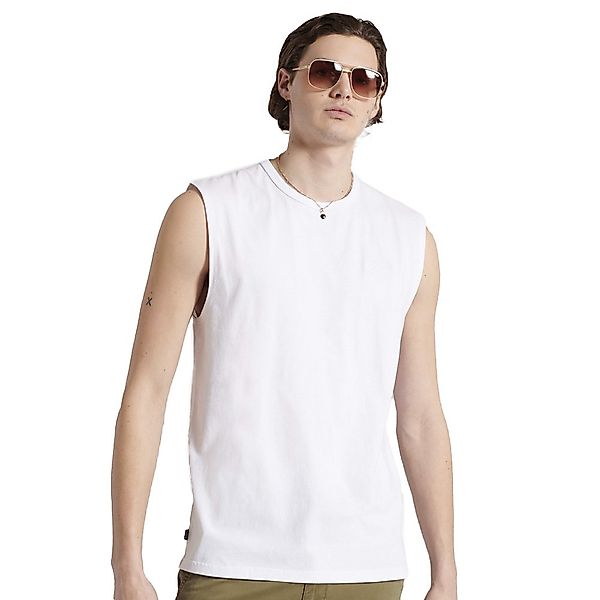 Superdry Orange Label Classic Ärmelloses T-shirt L Optic günstig online kaufen