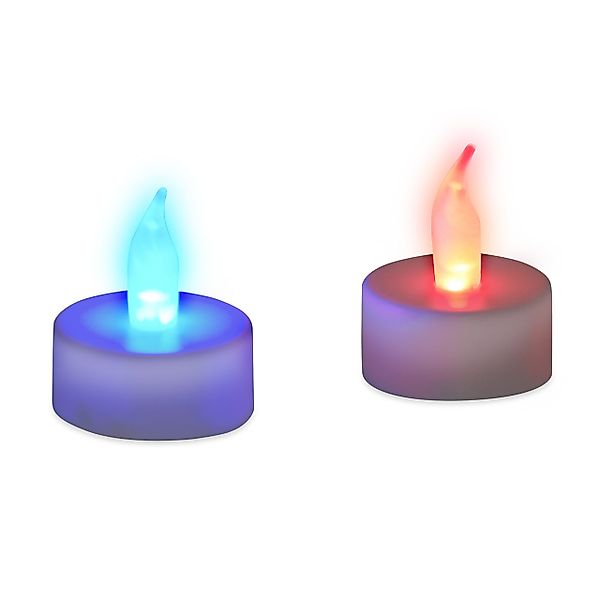 relaxdays LED-Kerze LED Teelicht Farbwechsel im günstig online kaufen