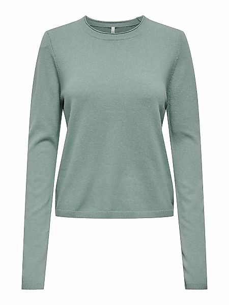 ONLY Strickpullover "ONLLOYAL LS ONECK KNT NOOS" Materialmix günstig online kaufen
