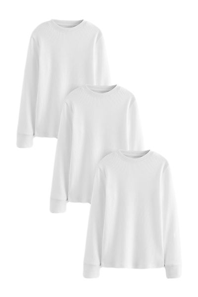 Next Unterziehshirt Langarm-Shirts, 3er-Pack (3-St) günstig online kaufen