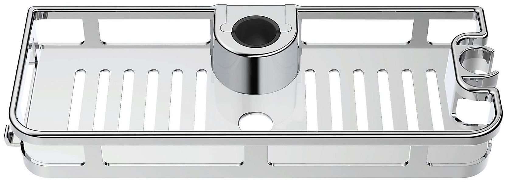 WENKO Duschablage Libertà Chrom, Anbringung ohne Bohren und Schrauben günstig online kaufen