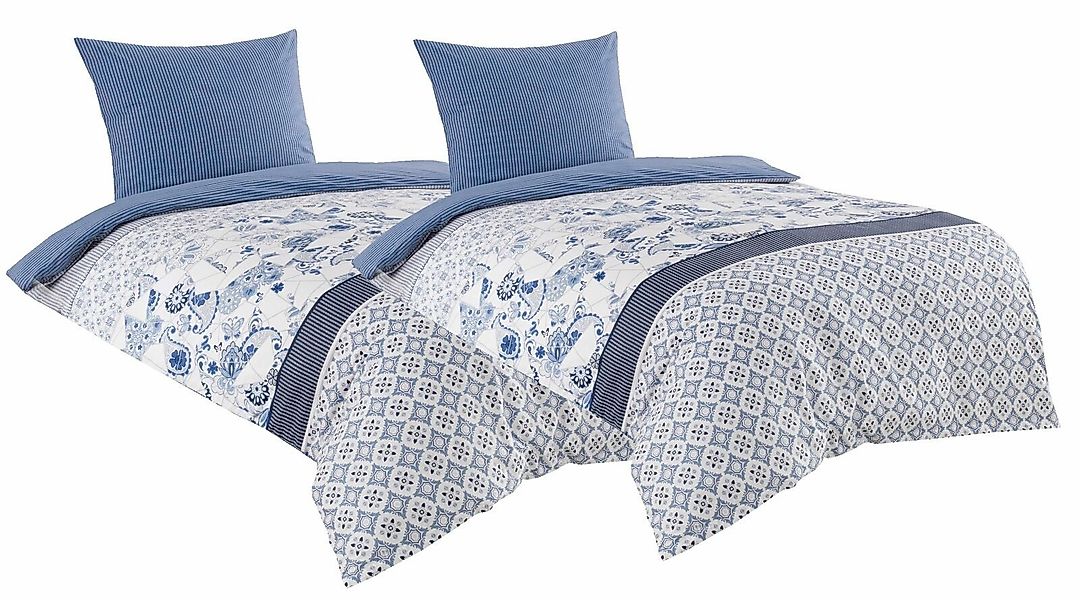 Visaggio Bettwäsche 100% Baumwolle Bettbezug Set in 6 Größen, Renforcé, 4 t günstig online kaufen