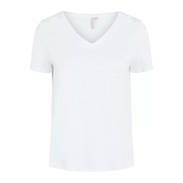 Pieces Penny Kurzärmeliges T-shirt XS Bright White günstig online kaufen