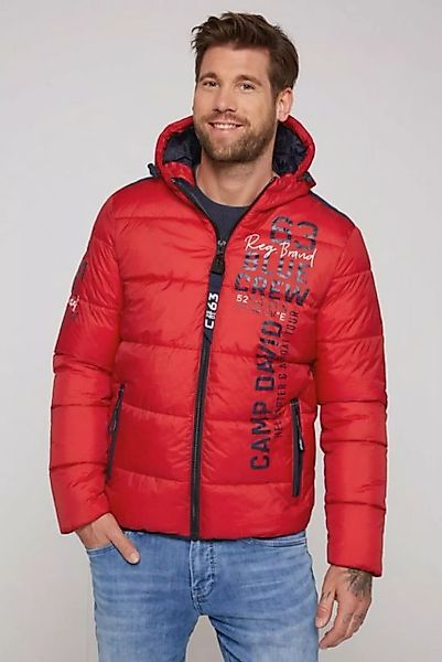 CAMP DAVID Outdoorjacke, mit Kapuze, mit Windbreaker-Bündchen im Ärmel günstig online kaufen